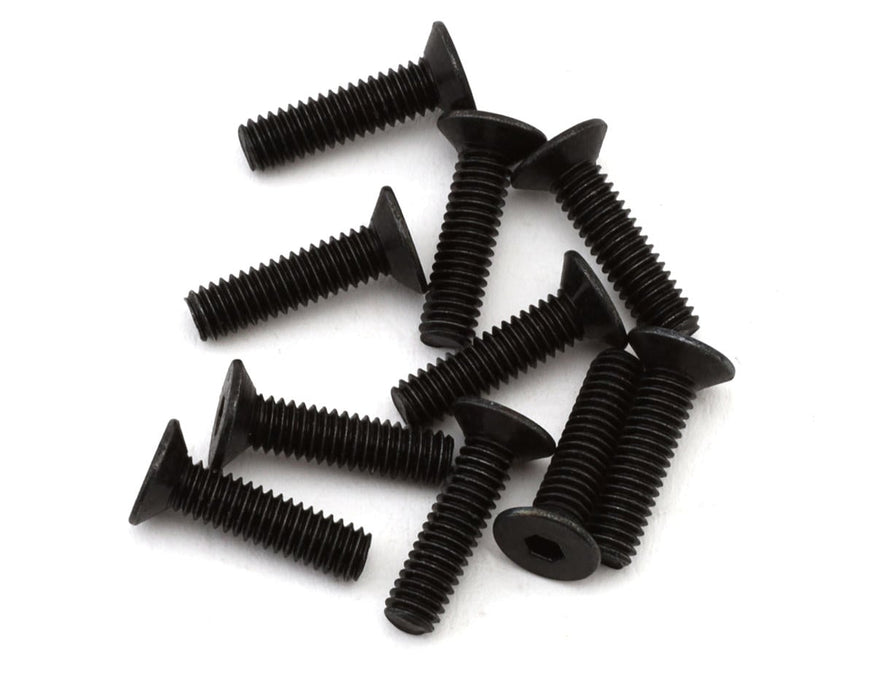 EcoPower 2.5mm "High Strength" Steel Flat Head Screws (10) (2.5x10mm)