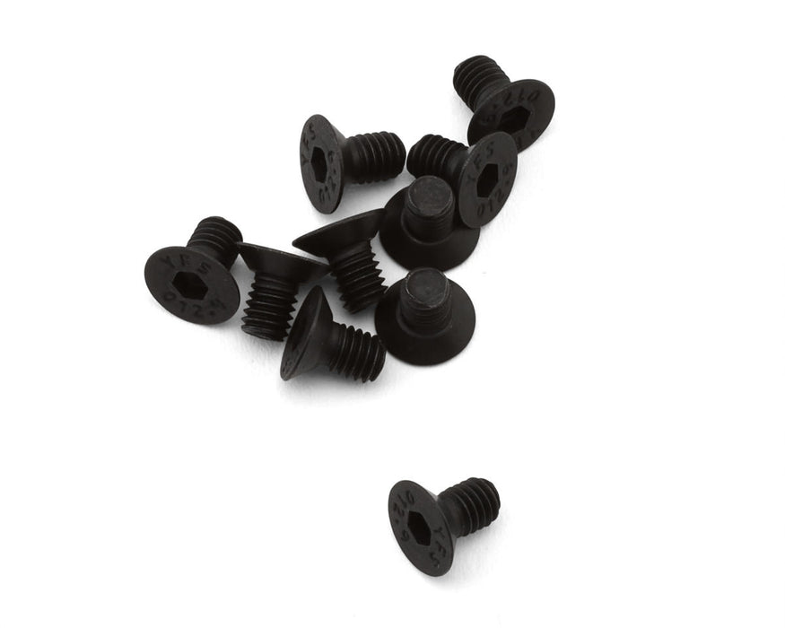 EcoPower 3mm "High Strength" Steel Flat Head Screws (10) (3x5mm)