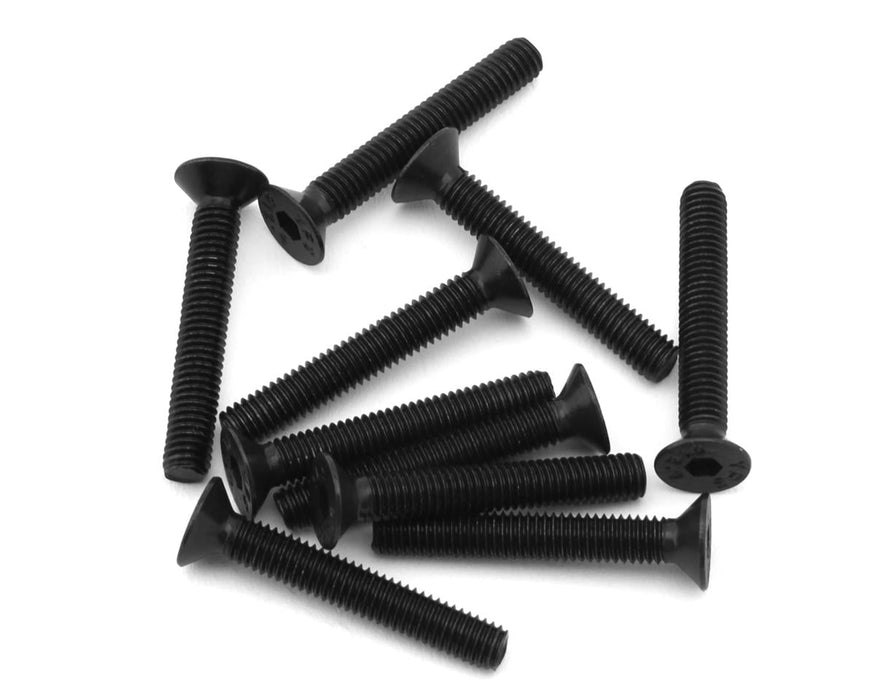 EcoPower 3mm "High Strength" Steel Flat Head Screws (10) (3x20mm)