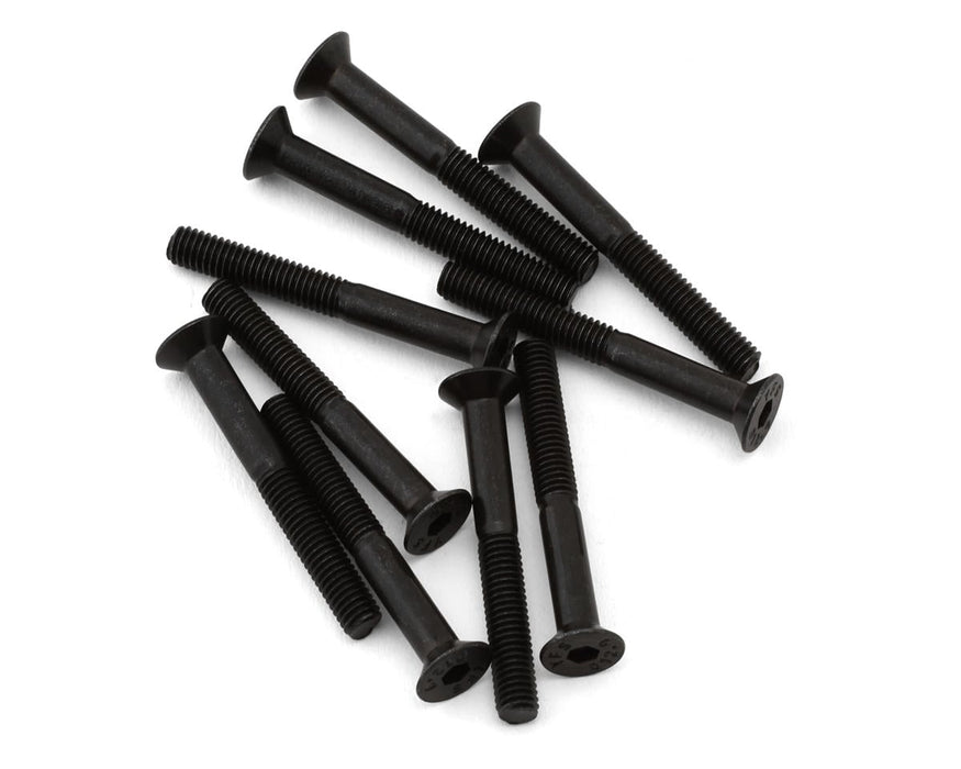 EcoPower 3mm "High Strength" Steel Flat Head Screws (10) (3x25mm)