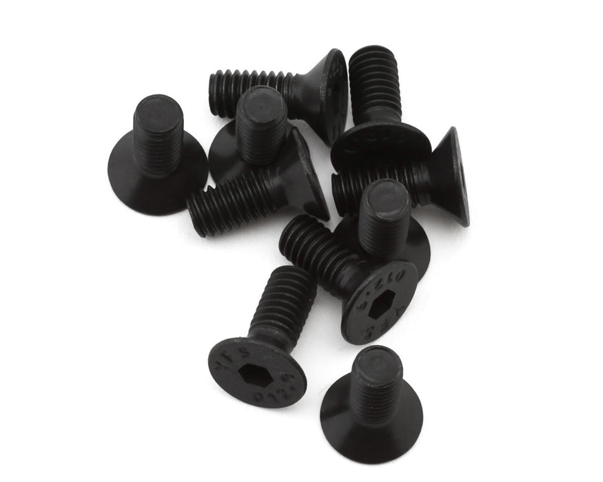 EcoPower 4mm "High Strength" Steel Flat Head Screws (10) (4x10mm)