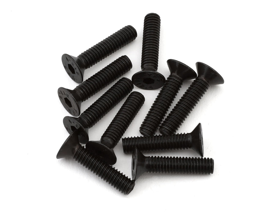 EcoPower 4mm "High Strength" Steel Flat Head Screws (10) (4x18mm)