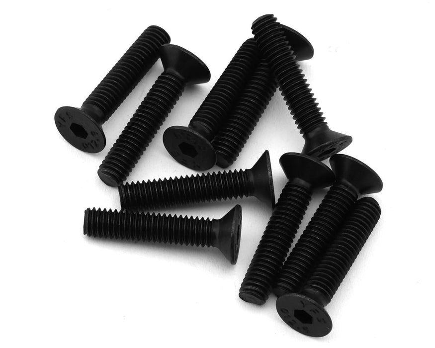 EcoPower 4mm "High Strength" Steel Flat Head Screws (10) (4x20mm)