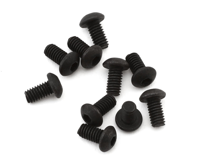 EcoPower 2.5mm "High Strength" Steel Button Head Screws (10) (2.5x5mm)