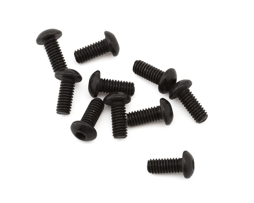 EcoPower 2.5mm "High Strength" Steel Button Head Screws (10) (2.5x6mm)