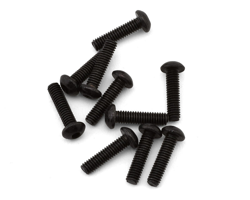 EcoPower 2.5mm "High Strength" Steel Button Head Screws (10) (2.5x10mm)