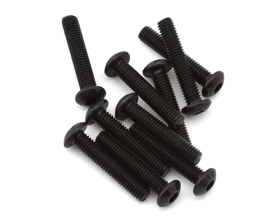 EcoPower 3mm "High Strength" Steel Button Head Screws (10) (3x16mm)
