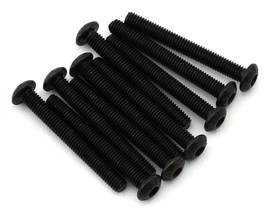 EcoPower 3mm "High Strength" Steel Button Head Screws (10) (3x25mm)