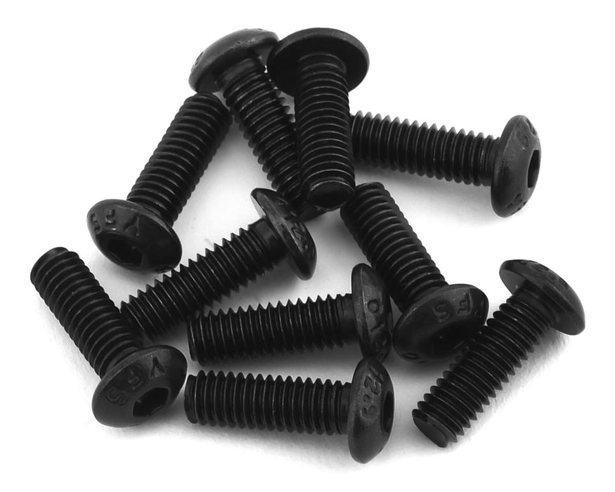 EcoPower 4mm "High Strength" Steel Button Head Screws (10) (4x12mm)