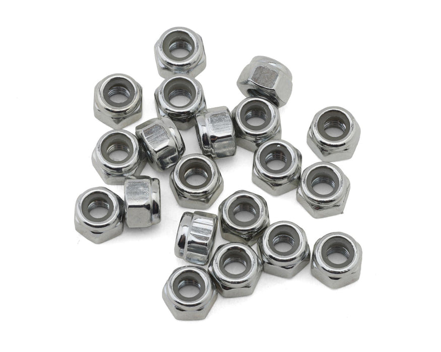 EcoPower 3mm "High Strength" Stainless Steel Nylon Locknuts (20)