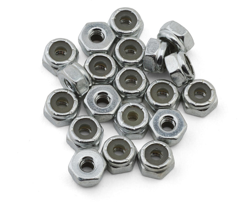 EcoPower 4-40 "High Strength" Standard ZP Steel Lock Nuts (20)