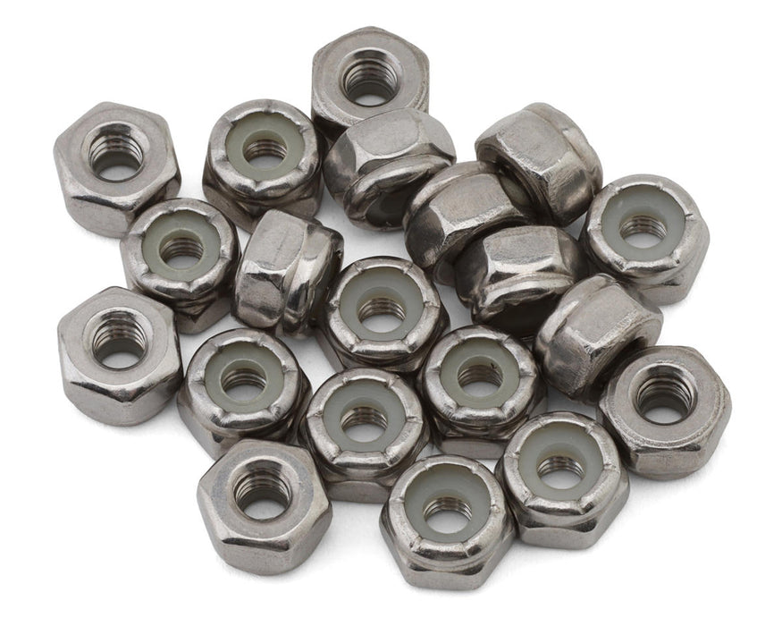 EcoPower 8-32 "High Strength" Standard ZP Steel Lock Nut (20)