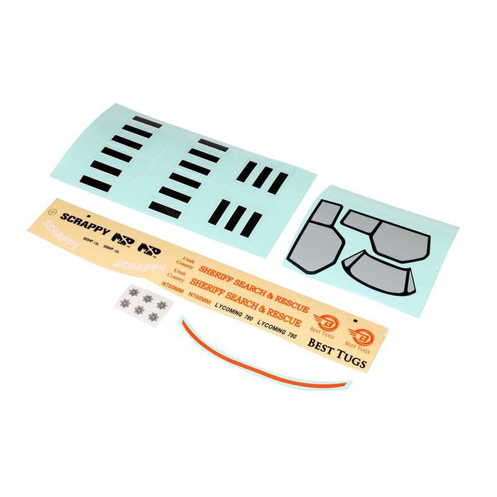 E-Flite Decal Sheet: Micro Scrappy 800
