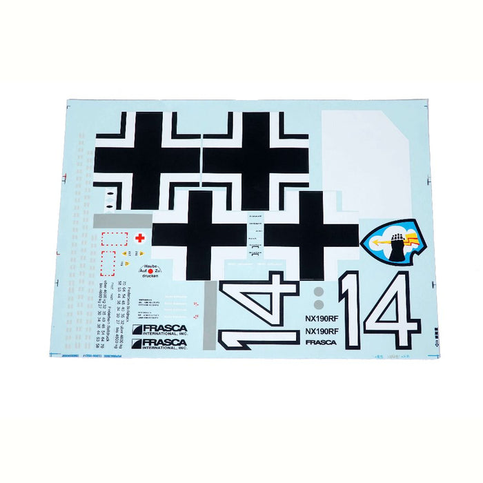 E-Flite Decal Set; Focke-Wulf Fw190A 1.5m-