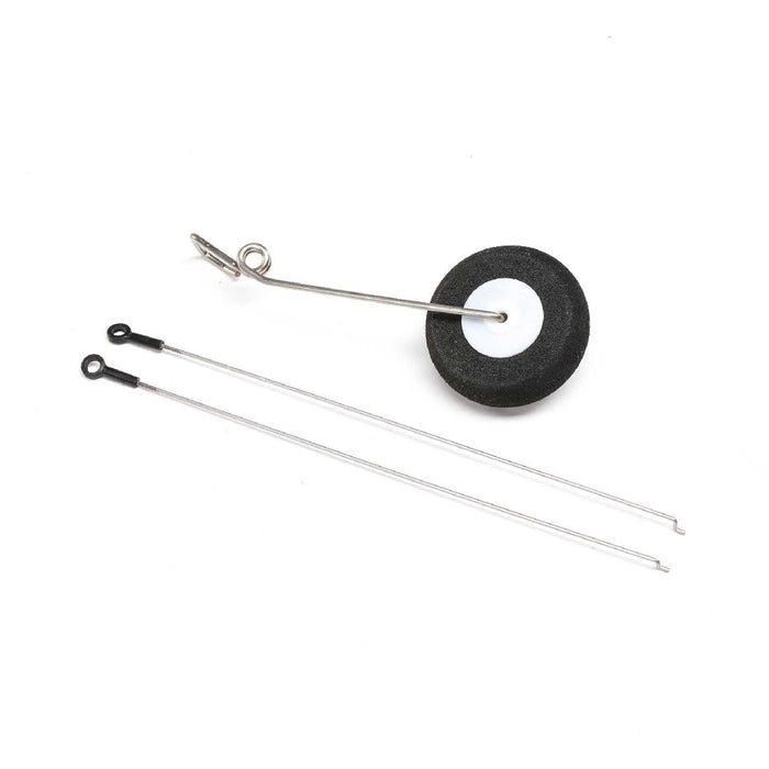 E-Flite Pushrods & Wheel: Ultrix 600mm