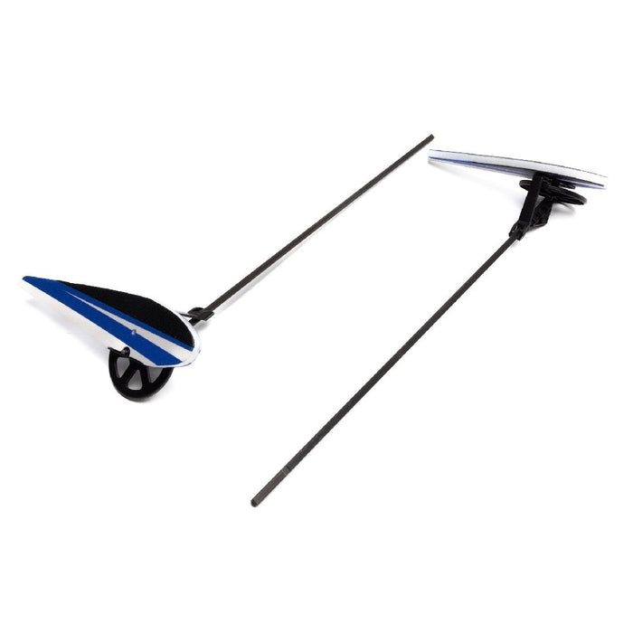 E-Flite Landing Gear Set: 4-Site 3D FF (Flat Foamy) 800mm