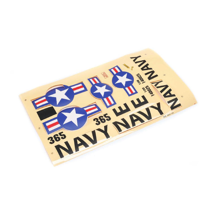 E-Flite Decal Sheet; T-28 Trojan 1.1m