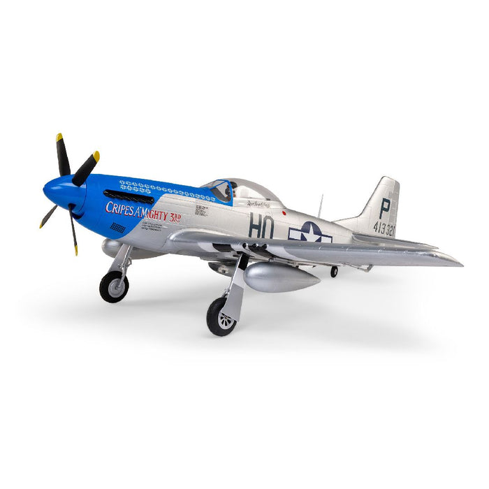 E-Flite P-51D Mustang 1.2m with Smart BNF Basic-