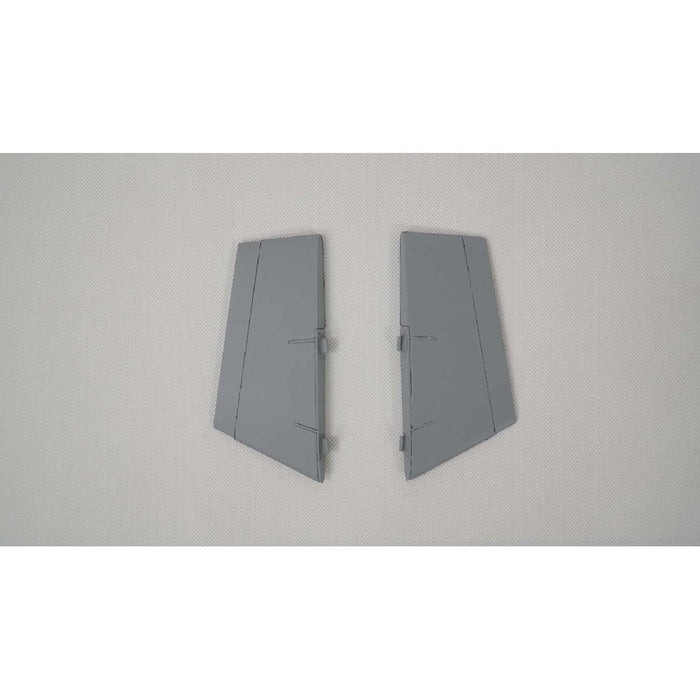 E-Flite Ventral Fin Set: F-16 Falcon-Gray 80mm EDF