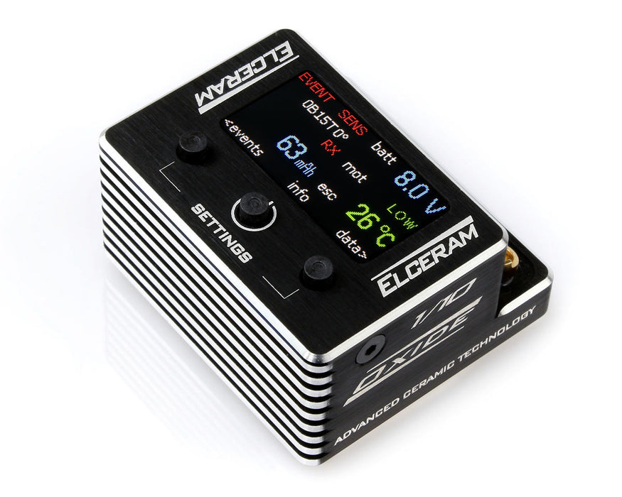 Elceram G2 Oxide 1/10 Brushless ESC w/Color LCD Display