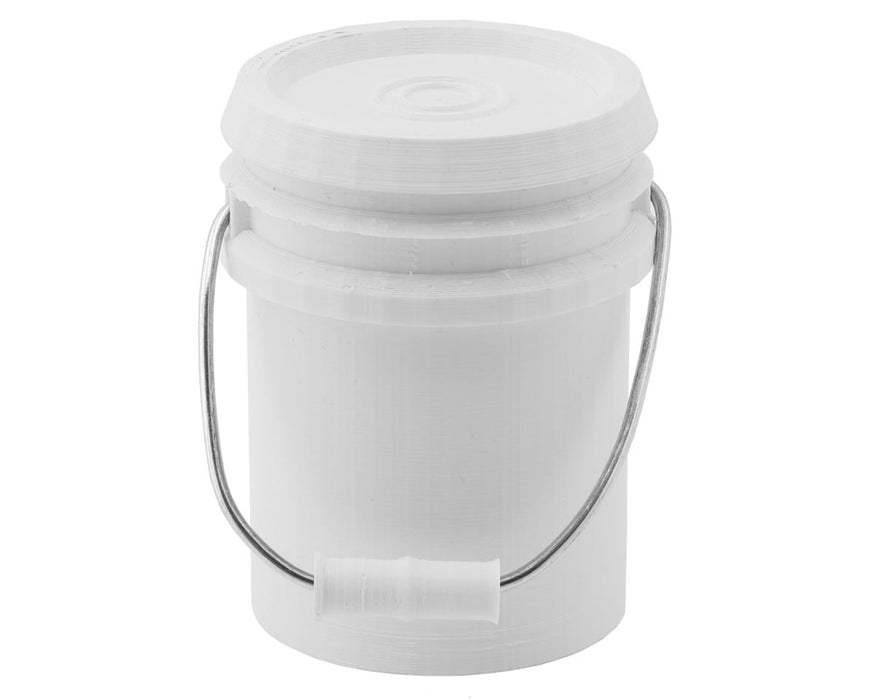 Exclusive RC 1/6 Scale 5 Gallon Bucket (White) (SCX6)