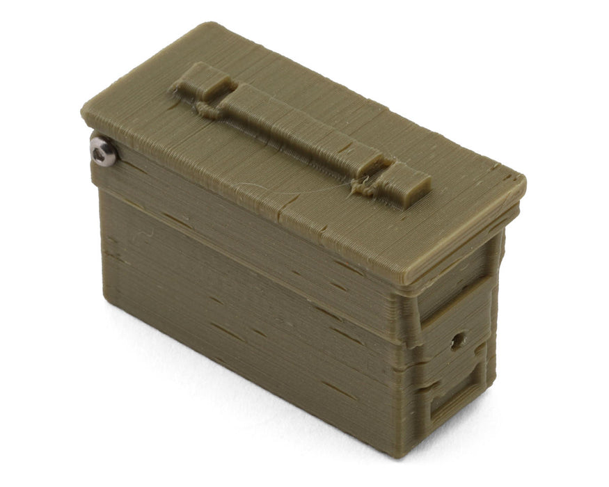 Exclusive RC Military Ammo Box w/Opening Lid (Green)