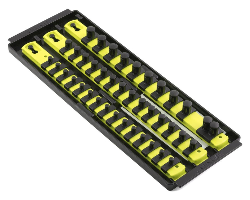 Ernst Manufacturing 13" 3 Rail Twist Lock Socket Boss (HI-VIZ) (1/4, 3/8 & 1/2")