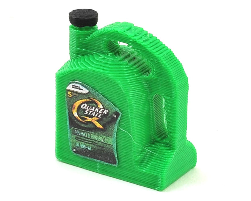 Exclusive RC Scale 1 Gallon Oil Jug (Green)