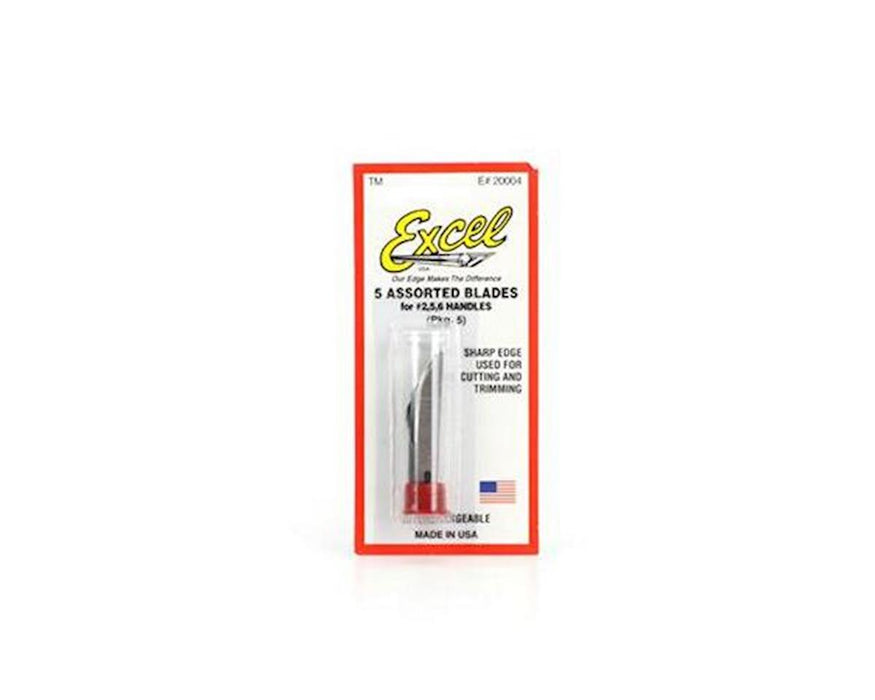 Excel Assorted Heavy-Duty Blades Replacement Blades (5)