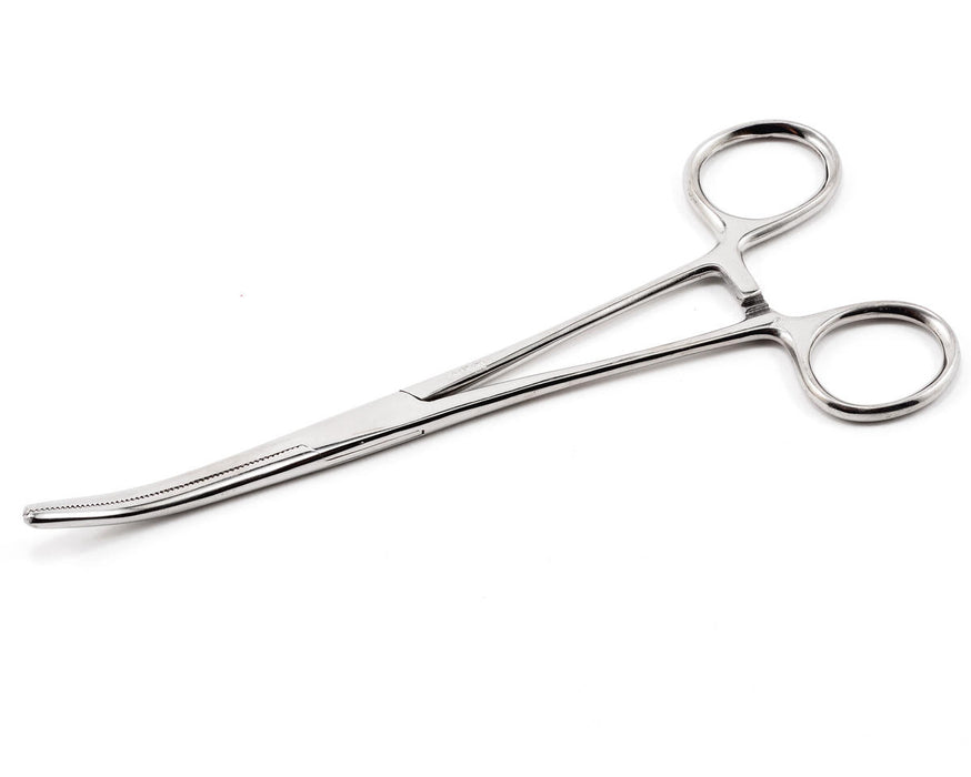 Excel Stainless Steel Curved Nose Hemostat (7.5")