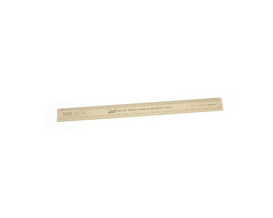 Excel Deluxe Model Railroad Ruler, Alum.