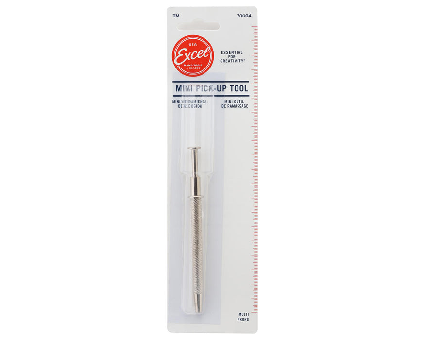 Excel 4.5" Stainless Steel Mini Pick-Up Tool w/5 Prongs