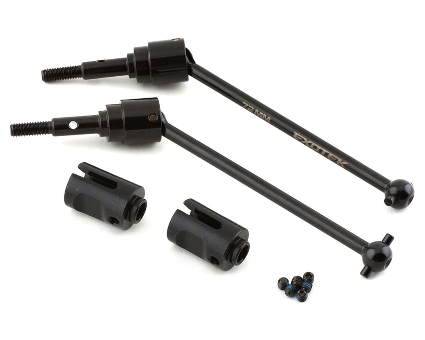 Exotek Traxxas Slash 4X4 HD Steel Front CVD Set