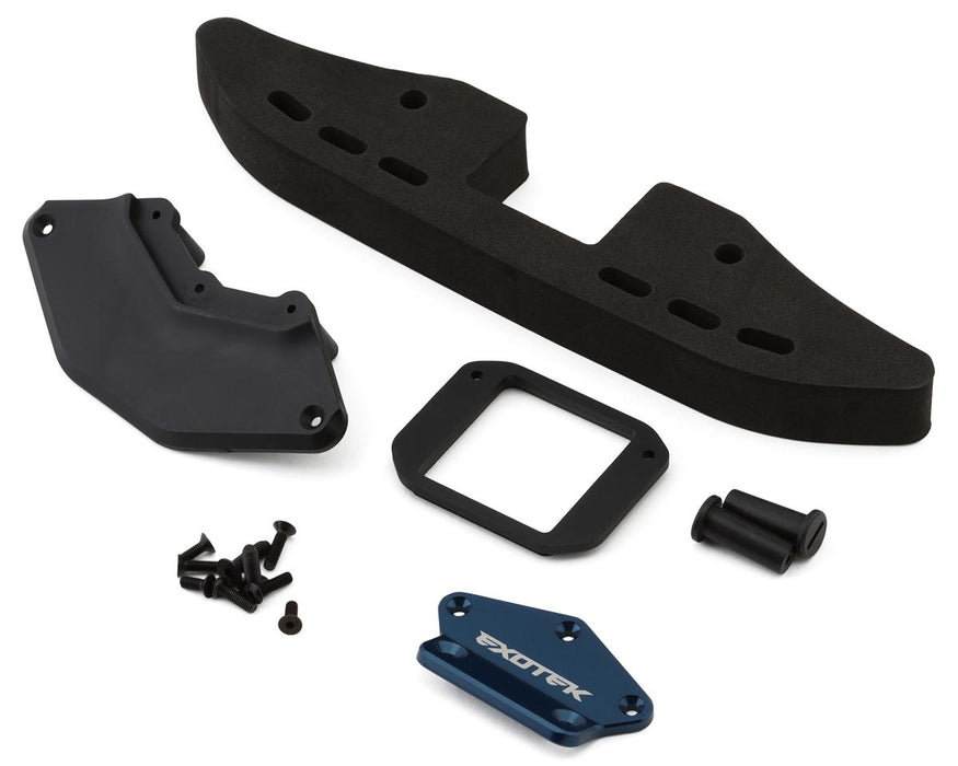 Exotek Traxxas® Slash V3 Aluminum Drag Front Bumper Set