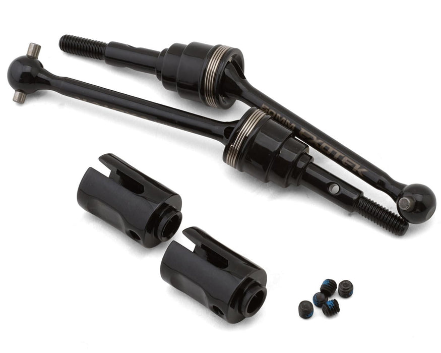 Exotek Traxxas® Mini Maxx® Steel HD CVD 50mm Axle Set (2)