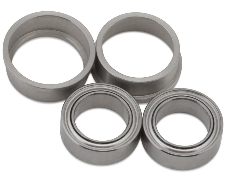 Exotek Tamiya F1 1/4" Axle Adapter Bearing Set
