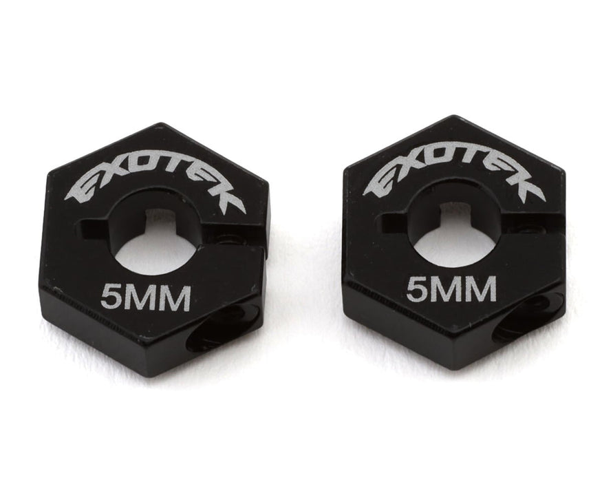 Exotek Vader Sprint Aluminum 12mm Hex Adapters (5mm) (2)