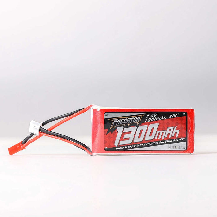 FMS Battery: 1300mAh 2S 7.4v 20C JST