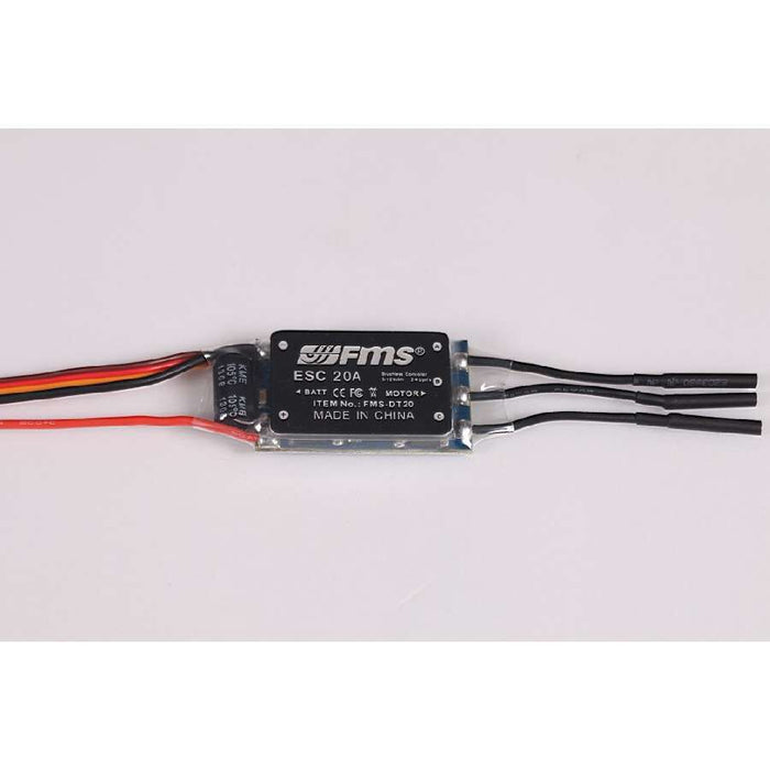 FMS 20A ESC: 800mm Warbirds w/JST