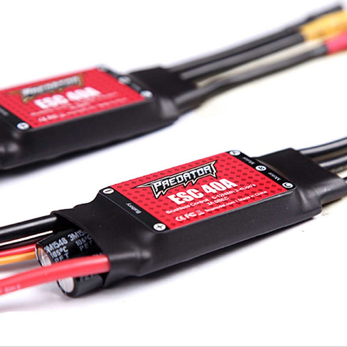 FMS 40A ESC: Predator 40A ESC w/430mm cable  w/XT60
