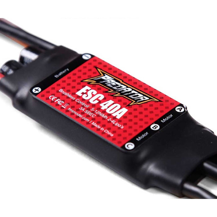 FMS 40A ESC: Predator 40A ESC  w/230mm  XT60
