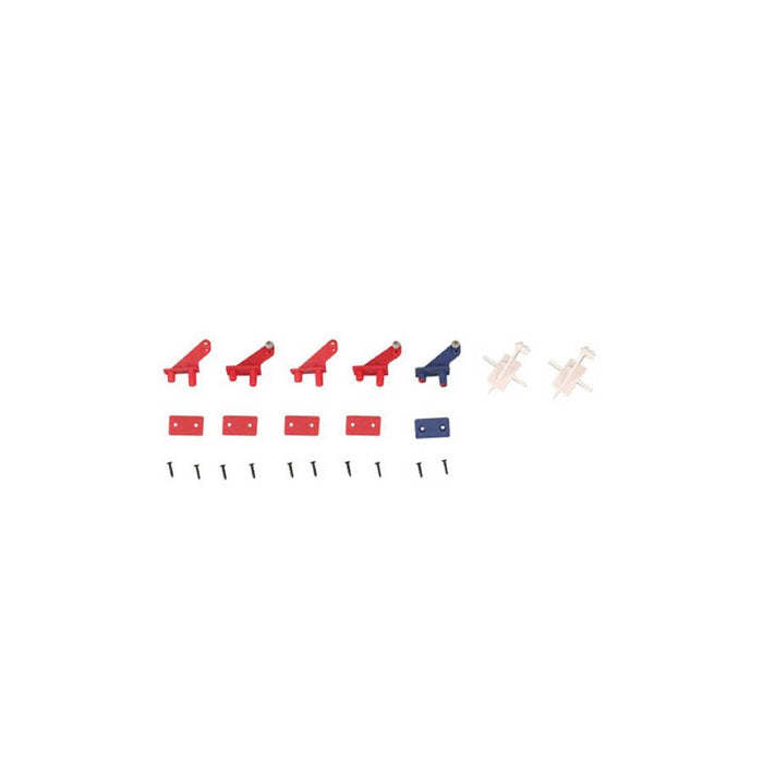 FMS Control Horns: Red Arrow 80mm EDF
