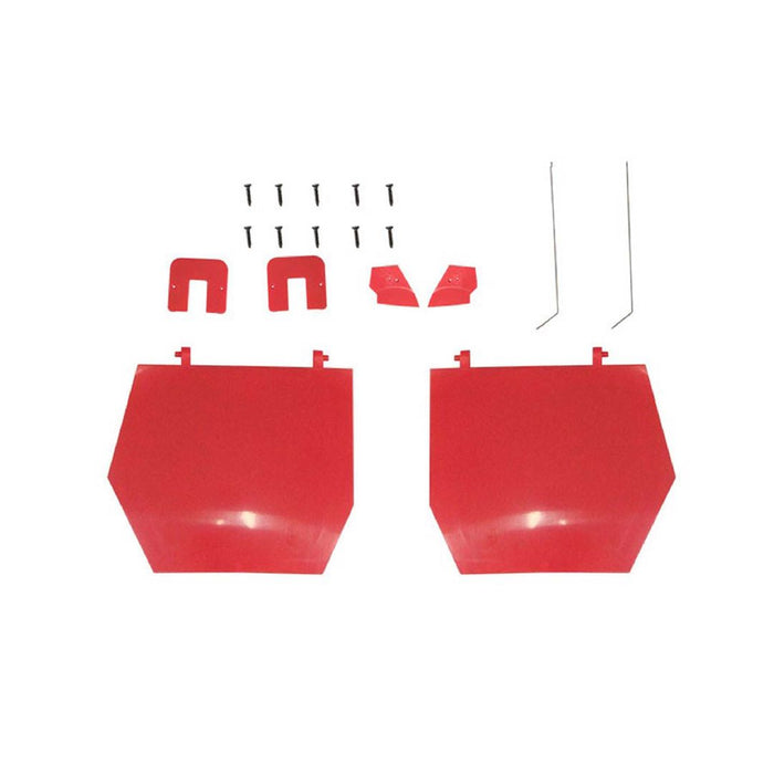FMS Main Gear Doors: Red Arrow 80mm EDF
