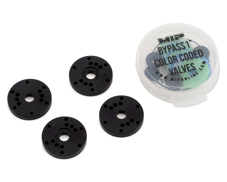 Flash Point MIP 16mm 6 Hole Bypass1 Shock Piston Set (4)