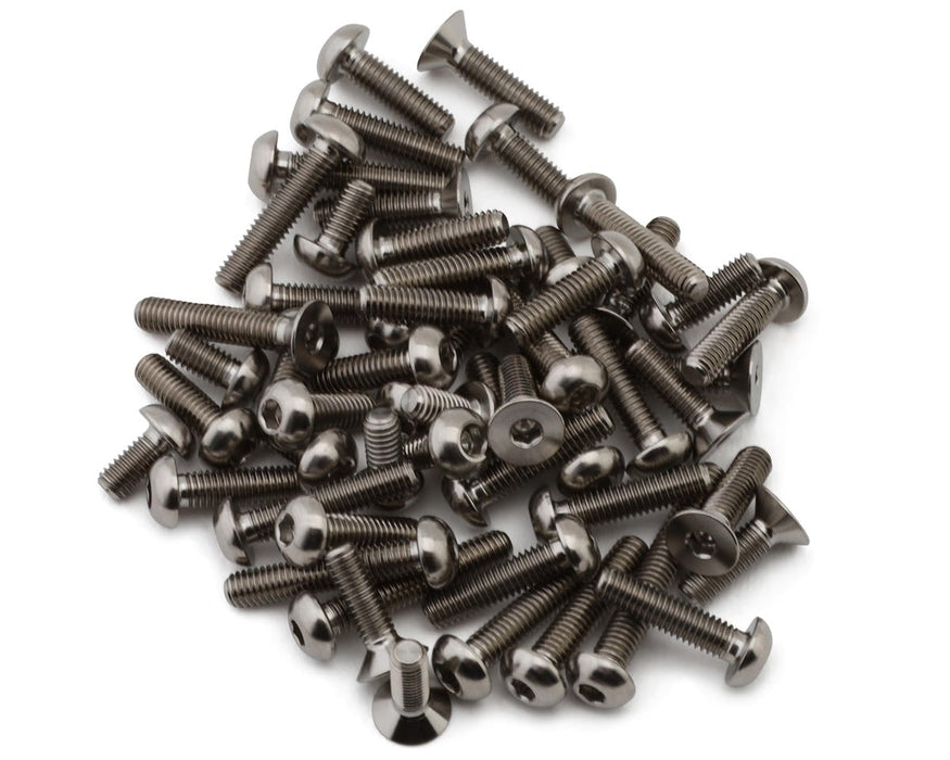 Flash Point MSB1 Titanium Upper Screws Set (Natural)