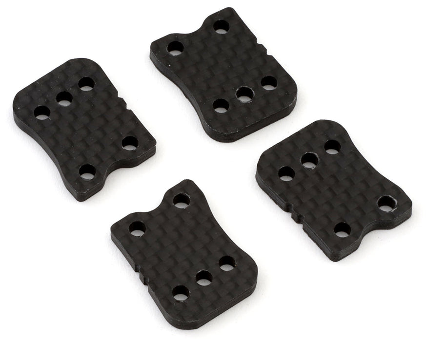 Flash Point Mugen Seiki MBX8R/MBX8TR Graphite Rear Camber Link Plates (4)