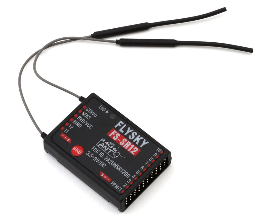 Flysky SR12 ANT 12-Channel 2.4GHz Air Receiver
