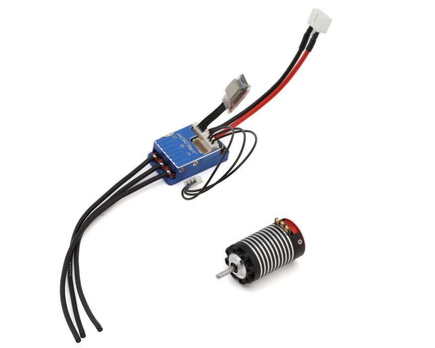 Furitek Odyssey V2 Race/Drift Brushless Sensored ESE & Motor Combo (Blue)