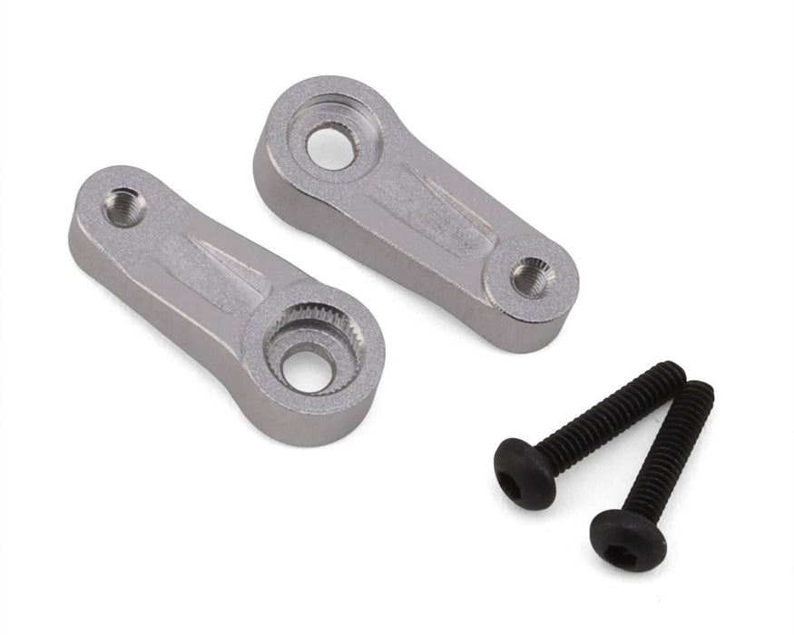 Furitek TerraX CNC-Machined Aluminum Servo Horns (Silver) (2)
