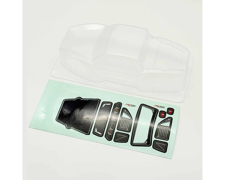 Furitek Terra Comp 1/18 Micro Rock Crawler Polycarbonate Body Set (Clear)